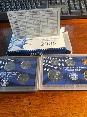 2006 S UNITED STATES PROOF SET OF COINS
